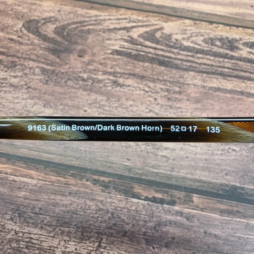 Coach HC 5047 Evie Eyeglasses Satin Brown Dark Brown Horn 52-17-135
